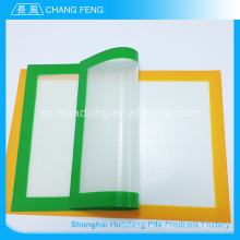 Tapete de silicone resistente fibra de vidro não pegajoso calor